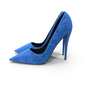 Womens Shoes Suede Blue